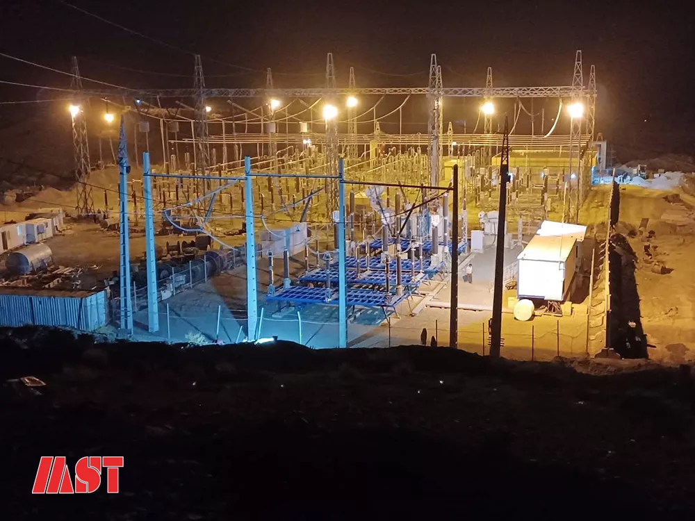 Construction of 230 kV Parod substation